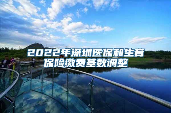 2022年深圳医保和生育保险缴费基数调整