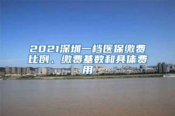 2021深圳一档医保缴费比例、缴费基数和具体费用