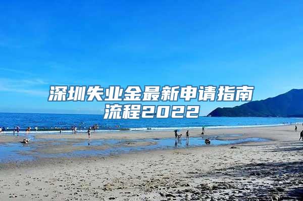 深圳失业金最新申请指南流程2022