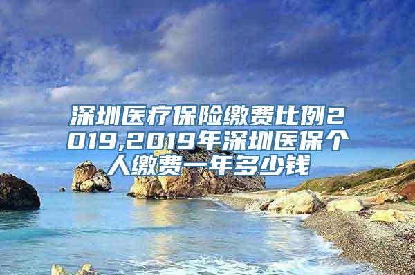 深圳医疗保险缴费比例2019,2019年深圳医保个人缴费一年多少钱