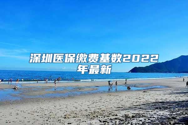 深圳医保缴费基数2022年最新