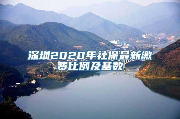 深圳2020年社保最新缴费比例及基数