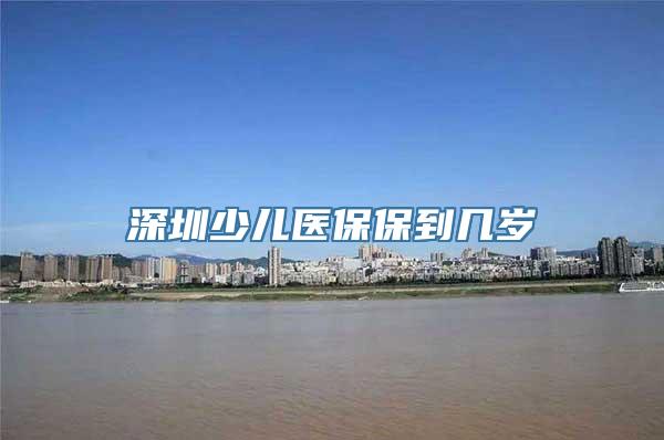 深圳少儿医保保到几岁