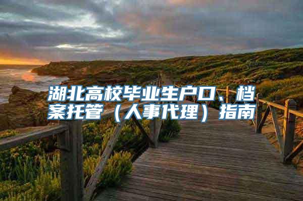 湖北高校毕业生户口、档案托管（人事代理）指南