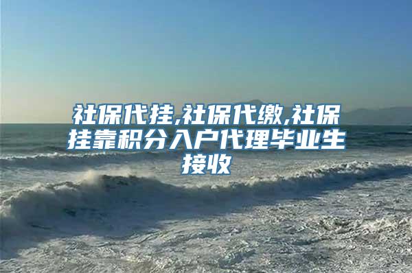 社保代挂,社保代缴,社保挂靠积分入户代理毕业生接收