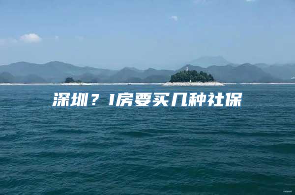 深圳？I房要买几种社保