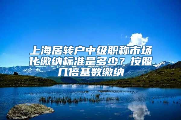 上海居转户中级职称市场化缴纳标准是多少？按照几倍基数缴纳