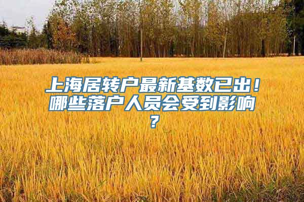 上海居转户最新基数已出！哪些落户人员会受到影响？