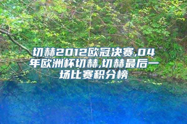 切赫2012欧冠决赛,04年欧洲杯切赫,切赫最后一场比赛积分榜