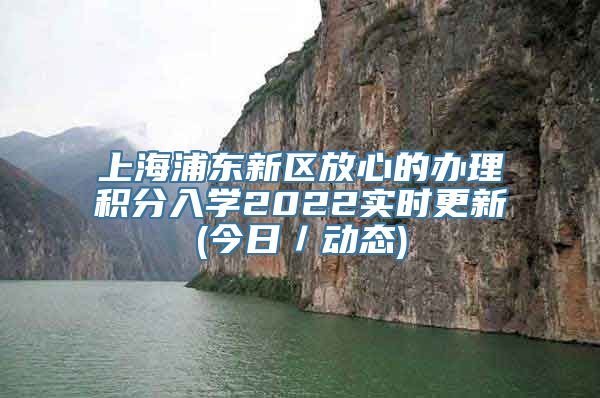 上海浦东新区放心的办理积分入学2022实时更新(今日／动态)