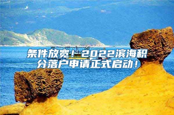 条件放宽！2022滨海积分落户申请正式启动！